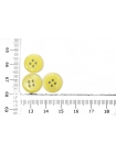 Пуговица рубашечно-плательная желтая перламутровая 13 мм  D-3 29082437
