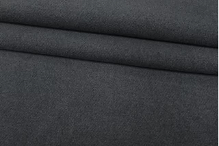 ОТРЕЗ 0,4 М Пальтовый шерстяной велюр дабл Темно-серый NST (30) 3102483-1
