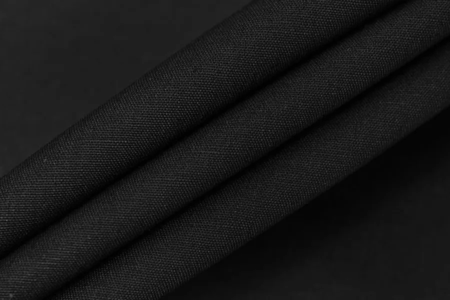 Хлопок рубашечный мерсеризированный Черный H4/8 С70 15112422