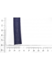 Косая бейка хлопковая 1,4 см Синяя CVT-SHA40 10092305