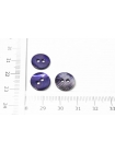 Пуговица плательная перламутр Сине-фиолетовая 12 мм (Z1) 13012450