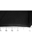 Трикотаж хлопковый мерсеризированный Кулирка Черный ES H38 R10 14012402