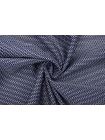 Хлопок рубашечный Сине-черно-белый Абстракция  ES H9/3/ B30 22122356