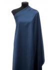 Атлас вискозный костюмно-плательный Синий ES H22/2/ J30 22122357