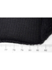Футер плотный с начесом Иссиня-черный CVC H45/10 Т70 29122321