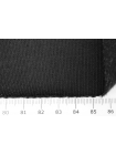 Футер пллотный хлопковый с начесом Черный CVC H45/10 Т55 29122324