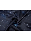 Подкладочная вискоза Темно-синяя Луна и созвездия CVC H50/8 /FF50 30122311