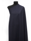 Фланель шерстяная костюмная Темно-синий меланж ES H59 /5/ BB20 30122316