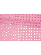 Шитье хлопковое Розовое ZIMMERMANN Цветочная геометрия  H3/B00 14032457