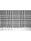 Хлопок Сирсакер рубашечно-плательный Ralph Lauren Клетка Черный Белый H7/ B50 17032413