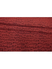 Жаккард костюмно-плательный ARMANI Красно-коричневый KZ H34/3 / M40 17032442