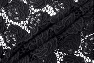 ОТРЕЗ 0,6 М Макраме хлопковое MAX MARA Черное (20) 18022406-4