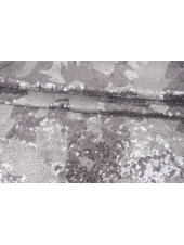 Пайетки на вискозном трикотаже FABIANA FILIPPI Серый Сиреневый KZ H37/ M20 18032422