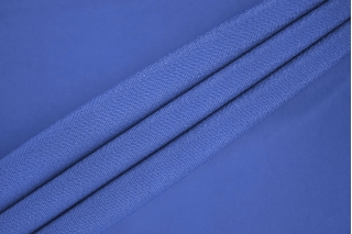 Крепдешин шелк с ацетатом Сине-голубой MM H30/1 O50 19062408