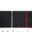 ОТРЕЗ 1,85 М  Шерсть костюмно-плательная MAX MARA Черная клетка (24) 19062425-2
