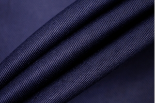 Лиоцелл плательно-костюмный Темно-синий SV H22/2 J10 21052404