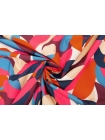 Хлопок рубашечно-плательный Max Mara Разноцветная абстракция INS H9/3 B10 8052405