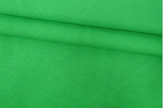 ОТРЕЗ 0,4 М ДЕФЕКТ Кашкорсе хлопковый FENDI Ярко-зеленый TRC (ДФ4) 18112423-6