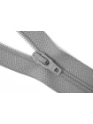 Молния пластиковая серая  G02 16 см 12112417
