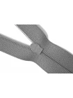 Молния пластиковая серая  G02 16 см 12112417