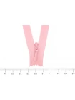 Молния потайная розовая 18 см YKK G03 12112465
