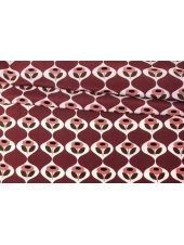 Крепдешин шелковый Max Mara Цветочный орнамент H31/N30 16022412