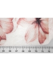 Льняной трикотаж MAX MARA Цветы на молочном H46/6 U30 17022459