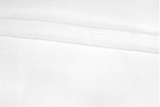 ОТРЕЗ 1,5 М Лен рубашечно-плательный Max Mara Белый мережка INS (50) 17042405-1