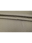 Крепдешин фактурный шелк с ацетатом MAX MARA Серый хаки H30 / N60 18022404