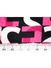 Рубашечный хлопок Абстракция Розовый Черный Белый KZ H9/4/B30 13032458