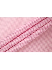 Рубашечный хлопок GUCCI Мелкая розовая клетка KZ H6/А00 18032430