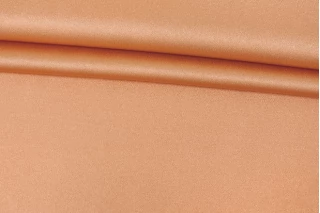 ОТРЕЗ 0,75 М Атлас шелковый с ацетатом Персиковый (18) 21102318-2