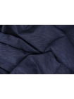 Льняной трикотаж LORO PIANA Темно-синий меланж H46/2 U20 15032455
