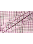 Хлопок со льном рубашечно-плательный Paul Smith Розовая клетка KZ Н6/A50 18032452