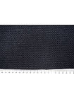 Джерси хлопковый с шерстью Абстракция Темно-синий ES H47/6 Y70 25012404