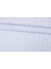 Рубашечный мерсеризированный хлопок ALBINI Голубая полоска MAR H5/ A30 26012431