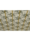 Хлопок фактурный рубашечно-плательный Зеленый Журавли MAR H9/1/ D70 26012459