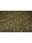 Плащевый нейлон Хаки Абстракция IDT H54/5 KK00 28012450