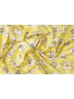 Плащевый нейлон Лимонный желтый Геометрическая абстракция IDT H54/1 /GG20 28012460