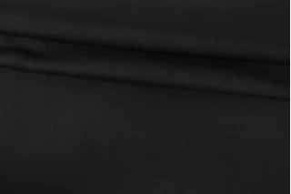 ОТРЕЗ 1,6 М ДЕФЕКТ Футер хлопковый BALENCIAGA Черный TRC (ДФ6)  7122421-3