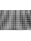Костюмная поливискоза в клетку MAX MARA Чёрно-серая MM H64 BB20  1102545