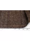Твид шерстяной с кашемиром CERRUTI Коричневый в клетку BL H60/1 FF40 30102510