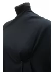 Хлопок рубашечно-плательный сирсакер MAX MARA Чёрный MM H7 B10 3102550