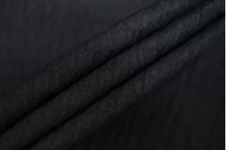 Хлопок рубашечно-плательный сирсакер MAX MARA Чёрный MM H7 B10 3102550