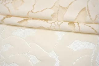 Кружево цветочное MAX MARA Молочное MM H35 F11 3102554