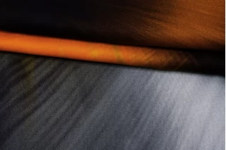 Вискоза плательная диагональная Max Mara КУПОН Сине-фиолетовая абстракция MM H21/13 G40 14042563