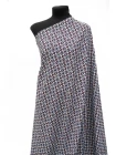 Вискоза сатиновая плательная MAX MARA Цветочный орнамент на белом MM H21/5 I30 14042569