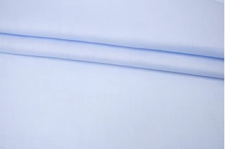 ОТРЕЗ 0,5 М ДЕФЕКТ Рубашечный хлопок жаккардовый VERSACE Бело-голубой ромбы KZ (ДФ2) 17022557-2