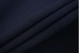 Поливискоза костюмно-плательная MAX MARA Тёмно-синяя MM H63/4 AA70 1102548