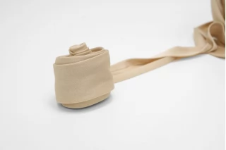 Косая бейка трикотажная 2,5 см Бежевая  SHA40  23062535